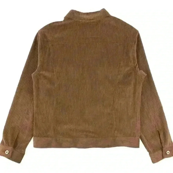 Naked & Famous Seesucker Corduroy Brown Jacket - XS - Picture 4 of 10